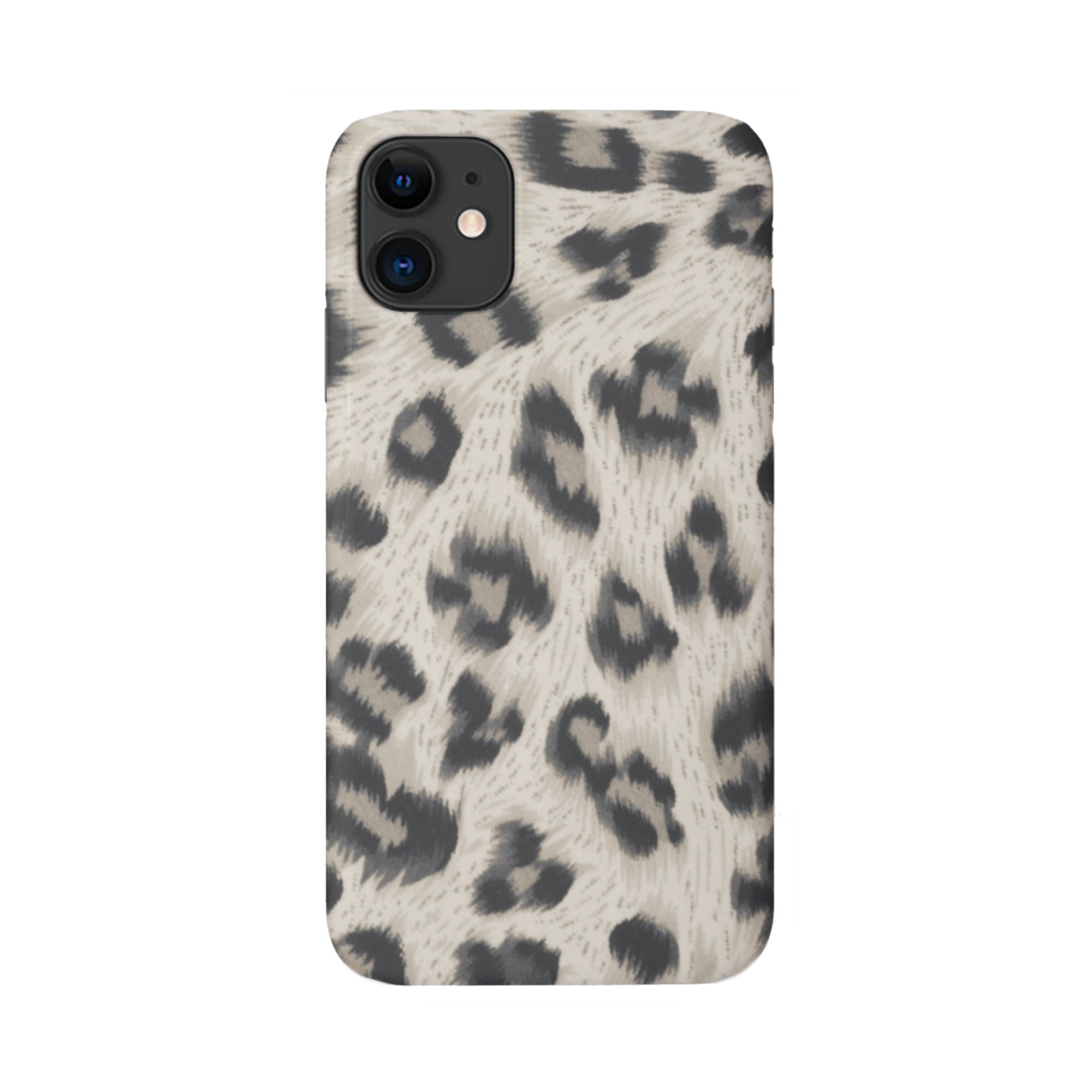 Taupe Leopard iPhone 15, 14, 13, 12, 11, XS, XR, X Pro/Max/Plus/P Snap