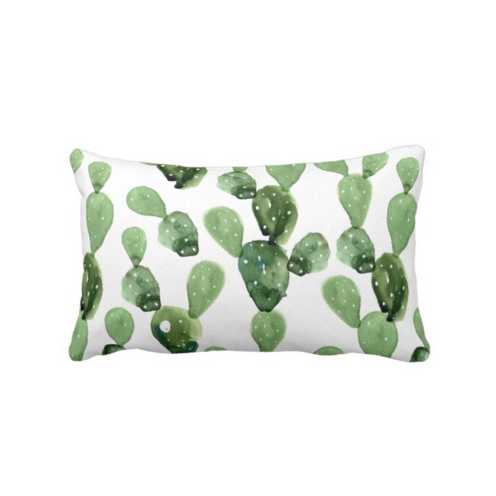 outdoor cactus pillow