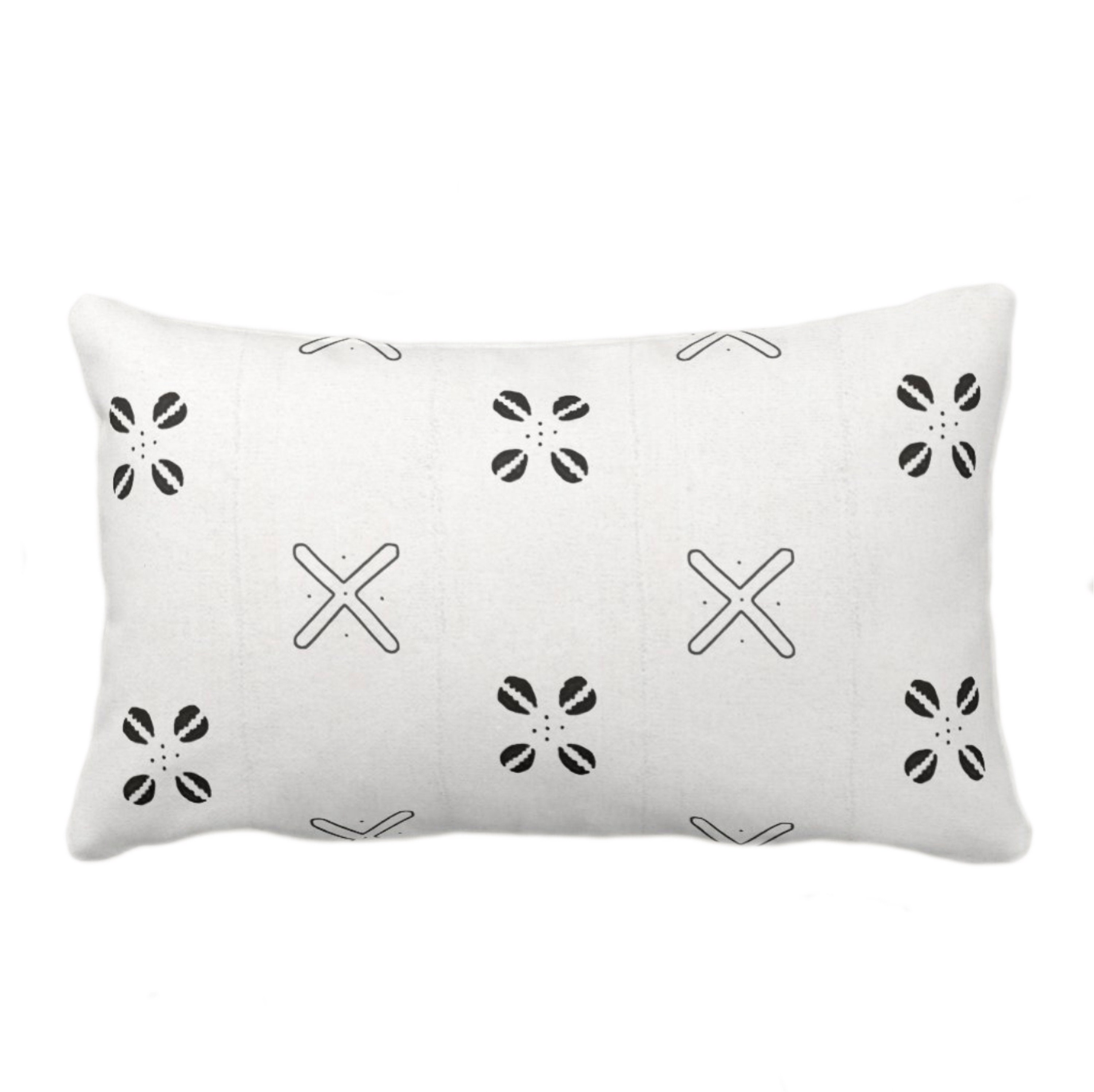 outdoor mudcloth pillows
