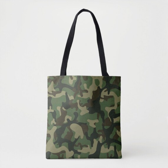 Genuine Military Issued Woodland Camouflage Lightweight Compact Shoulder Bag