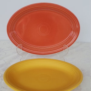 Vintage Homer Laughlin Fiesta Oval Platters