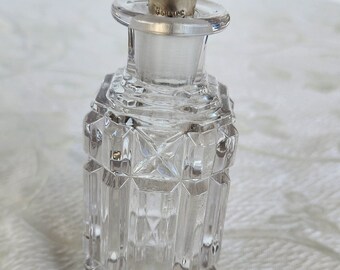 アンティーク ブリリアントカット クリスタル 香水瓶、ラ ピエール