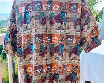 Vintage Kahala Men's Aloha Shirt -- Size 2 XL - Etsy