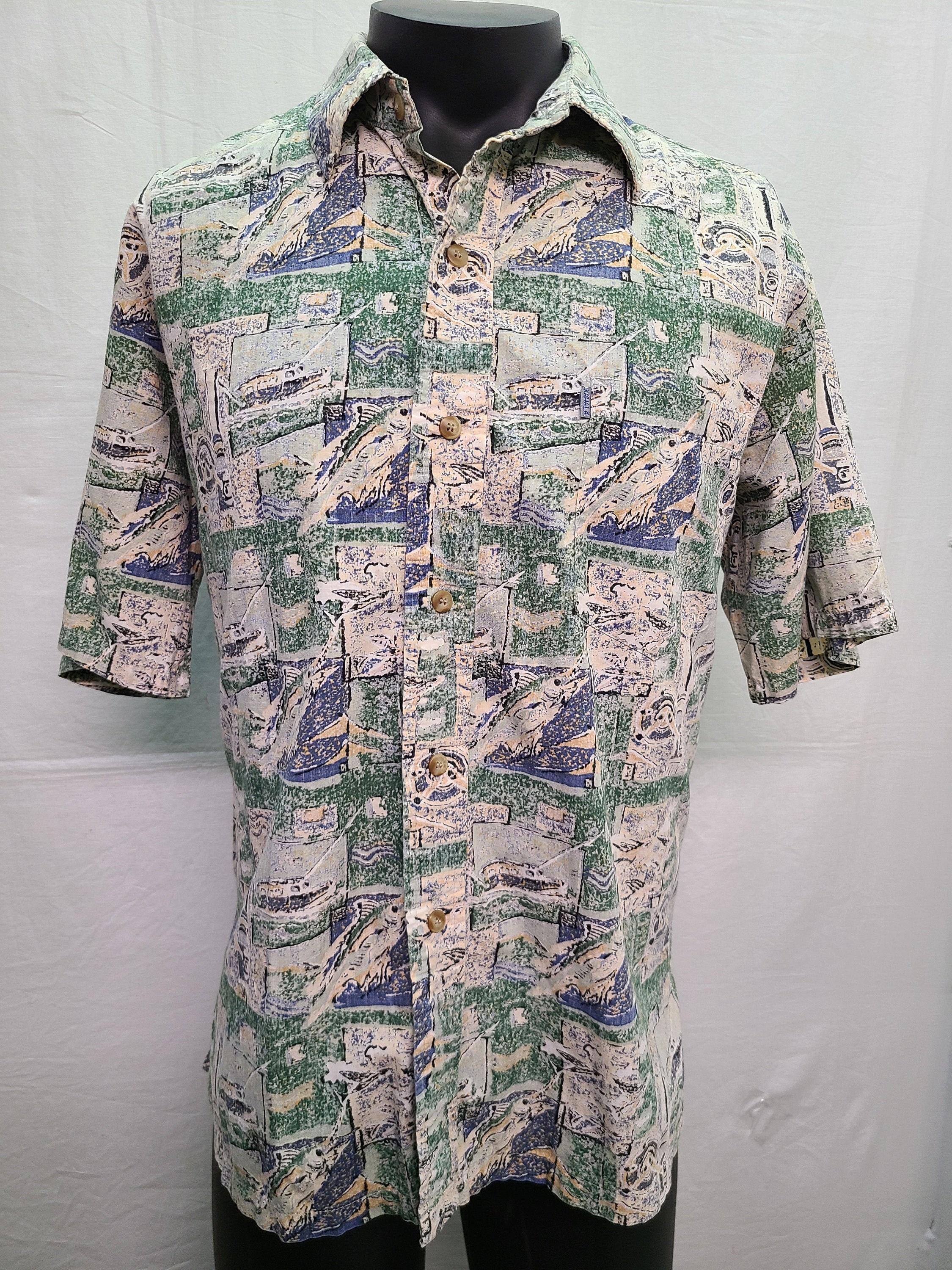 Vintage Kahala Men's Aloha Shirt Size 