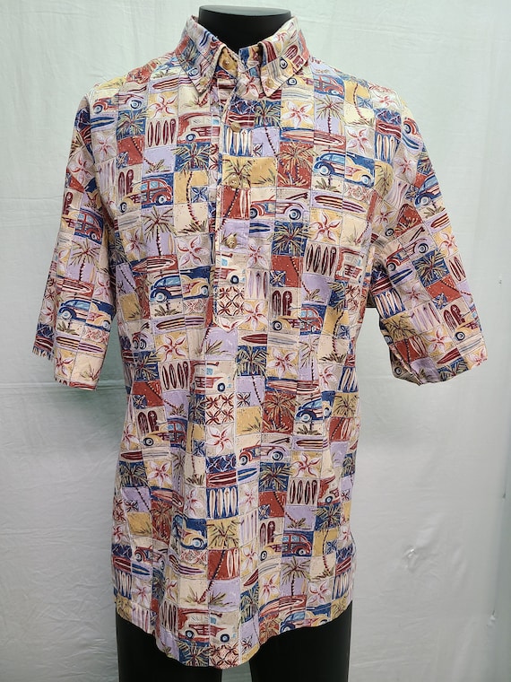 Vintage Kahala  Men's Aloha Shirt --  Size 2 Extra