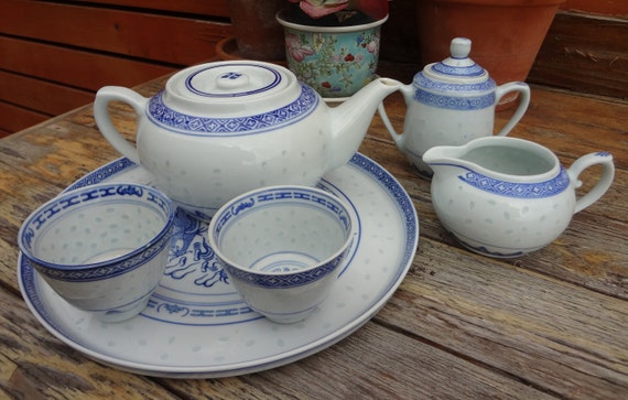 Vintage 1960/'s Chinese Tea Set