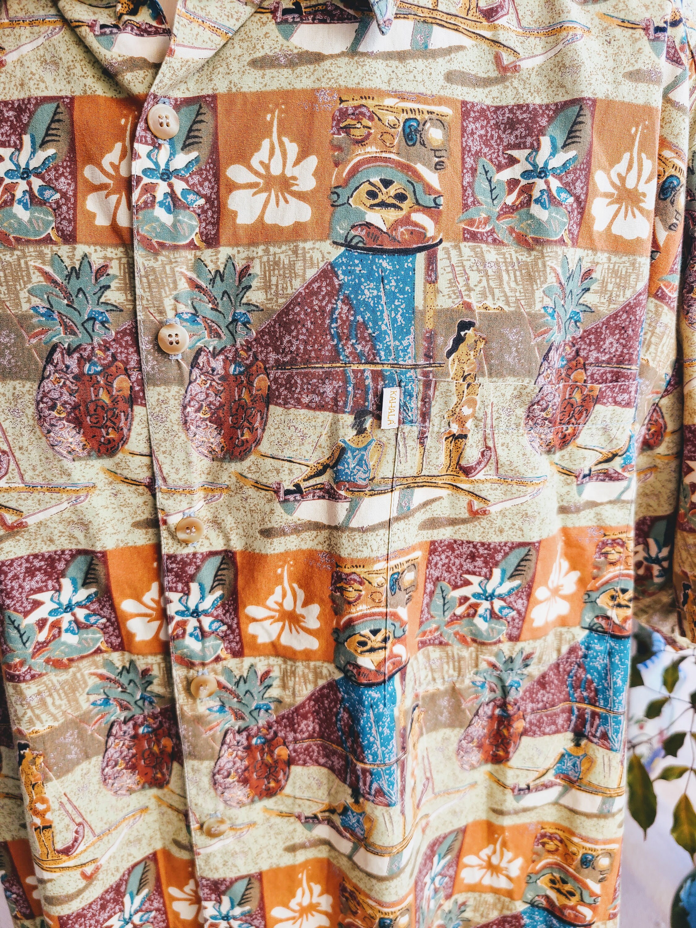 Vintage Kahala Men's Aloha Shirt -- Size 2 XL - Etsy