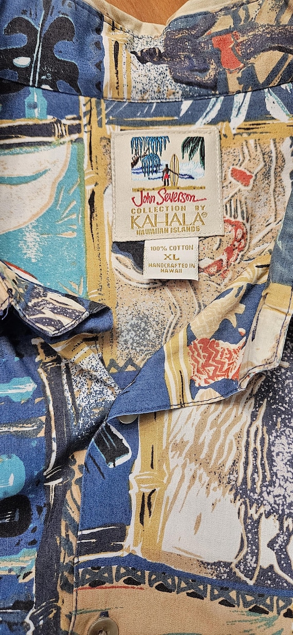 Vintage John Severson - Kahala Artist Series Men's Aloha Shirt