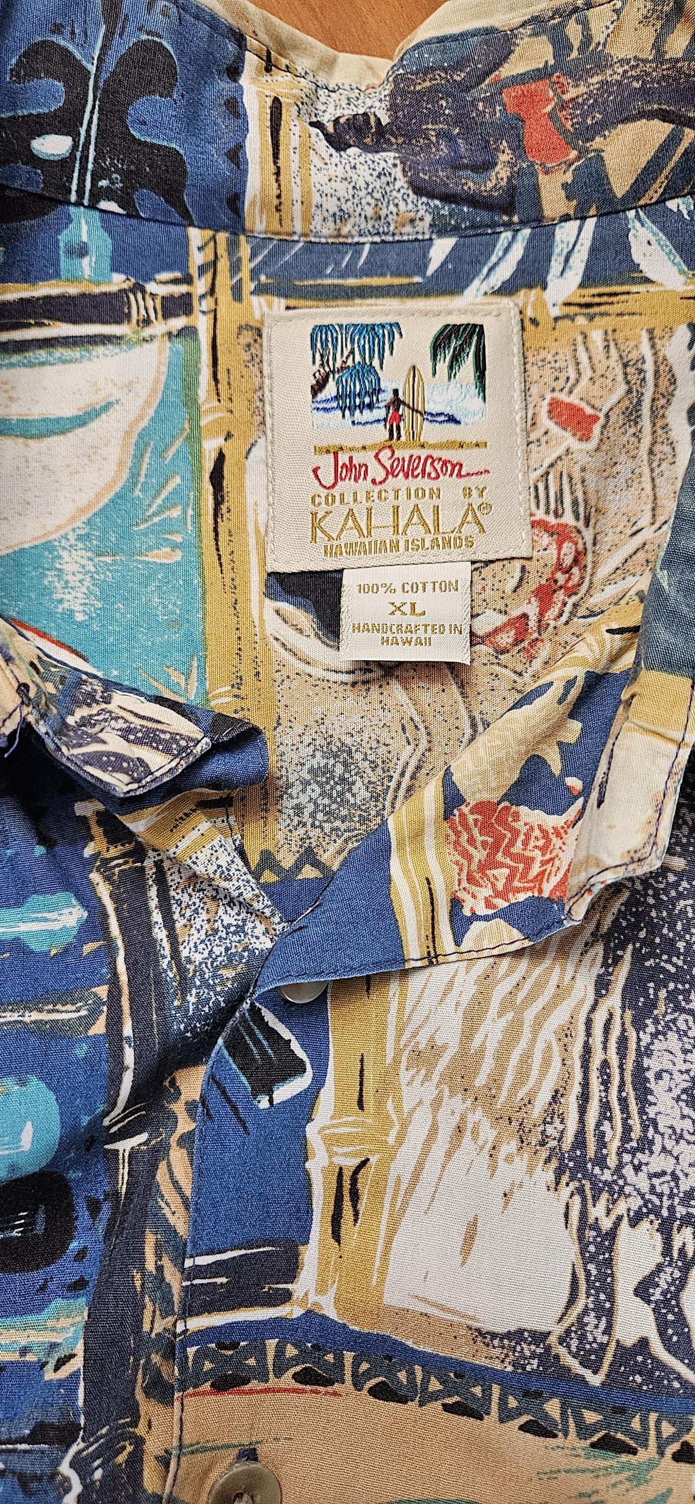 Vintage John Severson - Kahala Artist Series Men's Aloha Shirt