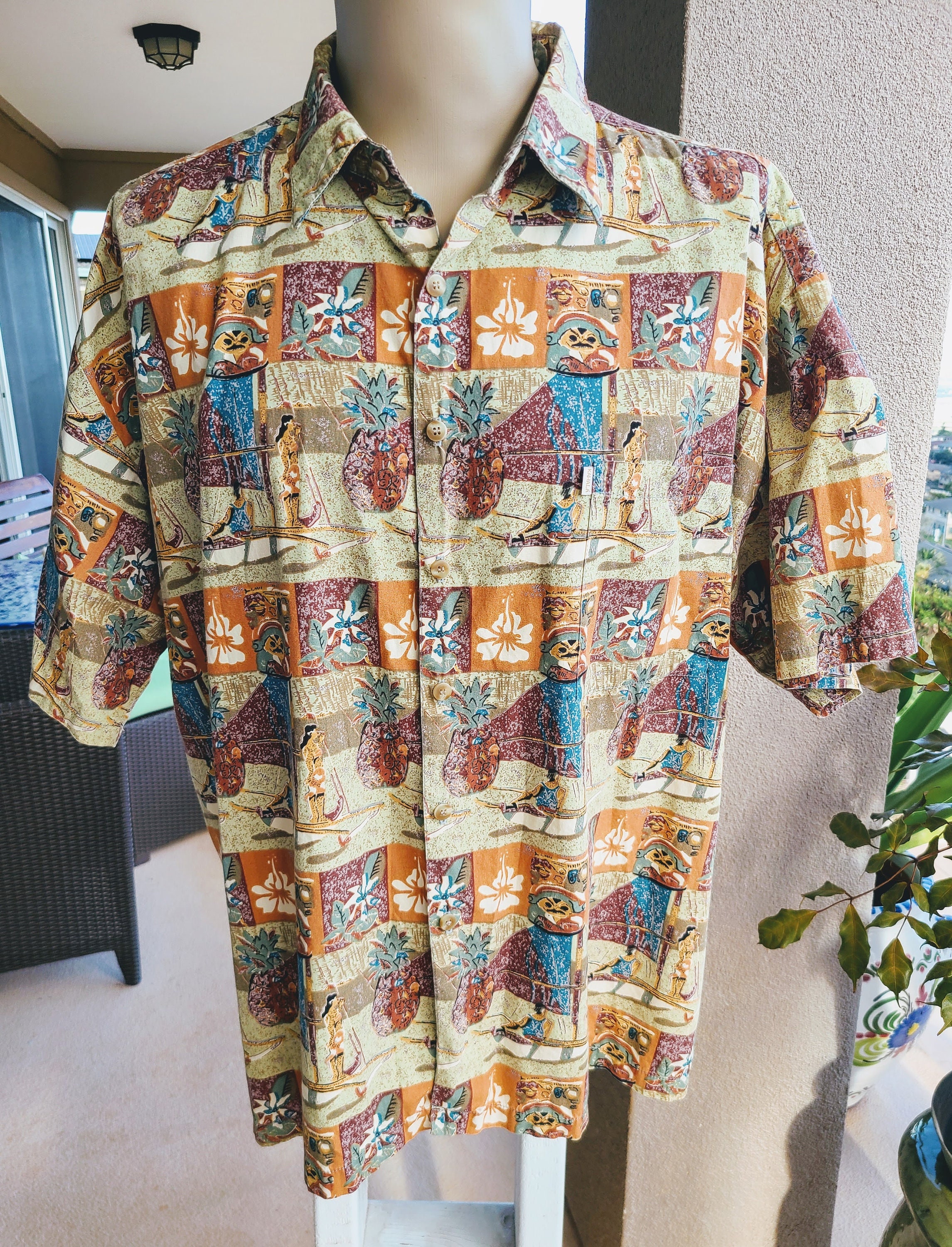 モ*ナ様 40's THE KAHALA ALOHA SHIRT vintage Vintage Kahala Men's Aloha Shirt -- Size 2 XL - Etsy