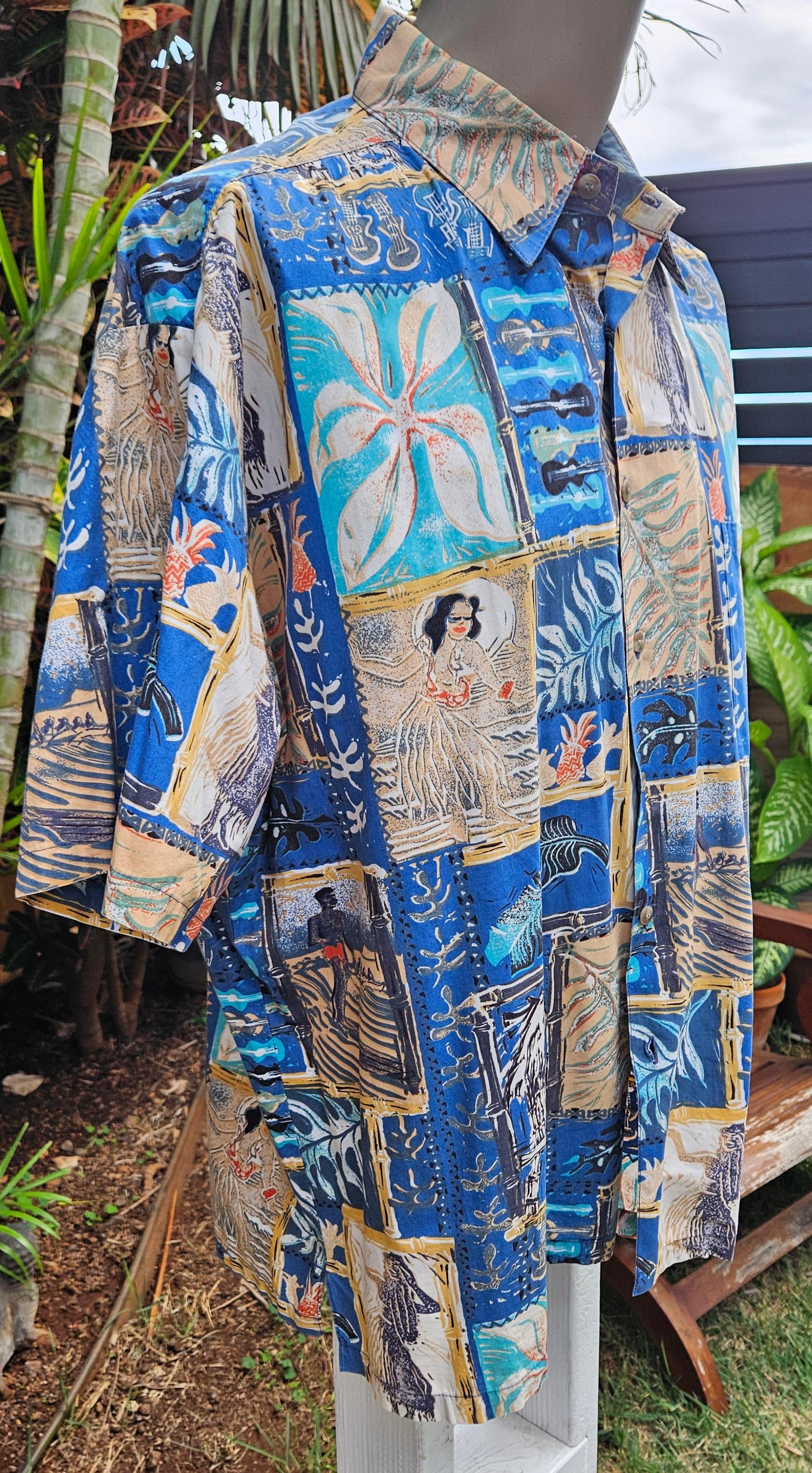 Vintage John Severson - Kahala Artist Series Men's Aloha Shirt