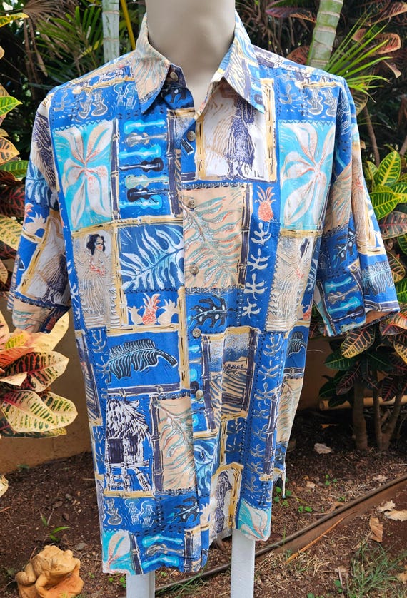 Vintage John Severson - Kahala Artist Series Men's Aloha Shirt