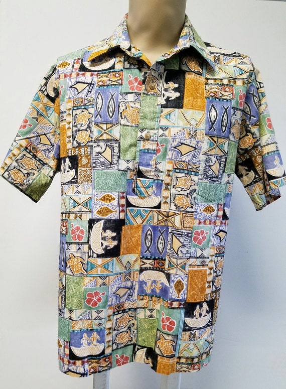 Vintage Kahala Aloha Shirt  --  Size Large