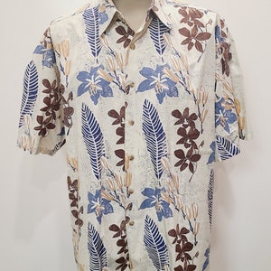 Vintage Avi Kiriaty - Kahala Artist Series Men&#39;s Aloha Shirt --  Size Extra Large