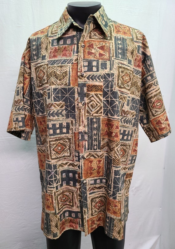 Vintage Tori Richard Aloha Shirt -- Size Extra Lar