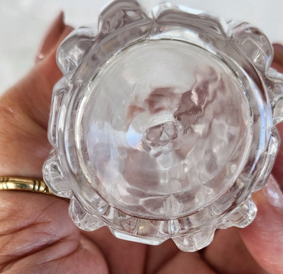 Antique Brilliant Cut Crystal Perfume Bottle,  La… - image 10