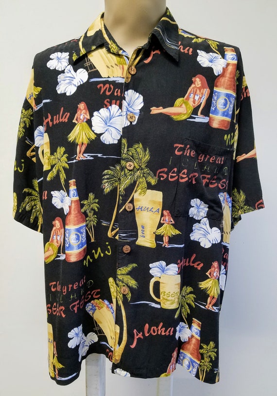 Vintage Kahala Aloha Shirt  --  Size Extra Large