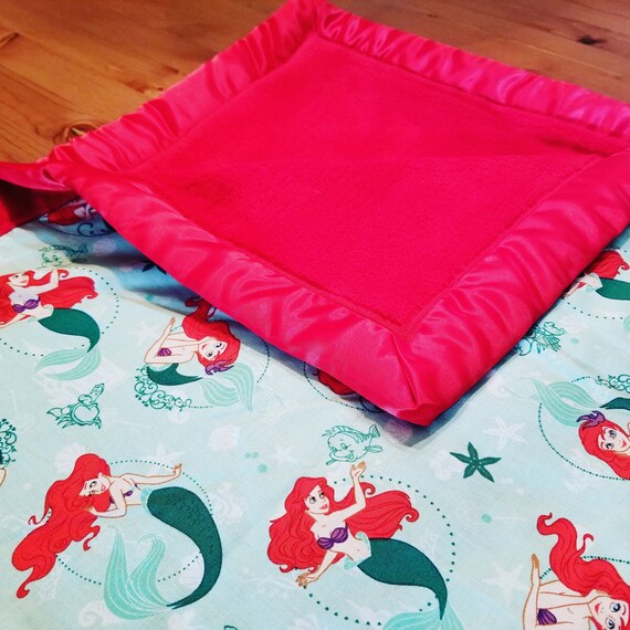 Disney Ariel Little Mermaid Blanket Etsy