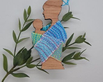 Journey Wrap scrap ornament