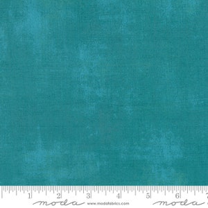 Moda Grunge Basics in OCEAN (30150 228) - Sold by the YARD - Cut Continuous