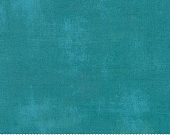 Moda Grunge Basics in OCEAN (30150 228) - Sold by the YARD - Cut Continuous