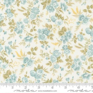 HONEYBLOOM - Sweet Blossoms in Milk (44342 11) - by 3 Sisters for Moda - Sold By the YARD - Cut Continuous