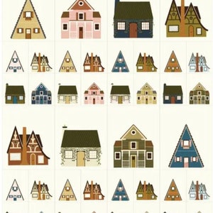 QUAINT COTTAGE Paneel (48378 11) - by Gingiber voor Moda - verkocht per PANEL (36 x 44 inch)