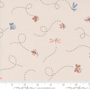 Moda CHIRP - Fly High in Cloud (39033 11) - by Elena Amo - Sold By the YARD - Cut Continuous