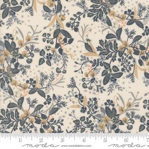 Moda RAINIER - Herb Garden Floral in Eggshell (38140 11) - by Jessica Rose - Sold By the YARD - Cut Continuous