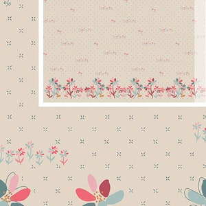 The Softer Side - Gathering Blooms Seven (TRB 7011) - by Amy Sinibaldi for Art Gallery Fabrics - Sold by the Yard - Cut Continuous