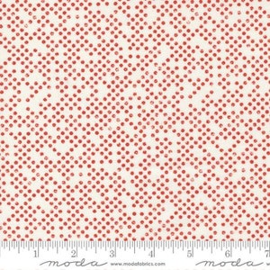LAZY AFTERNOON - Small Dot in Vanilla (1784 12) - by Zen Chic for Moda - Sold by the Yard - Cut Continuous