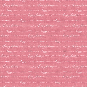 WINTERTALE - Happy Holidays (WNT 12256) - by Katarina Rocella for Art Gallery Fabrics - Sold by the Yard - Cut Continuous