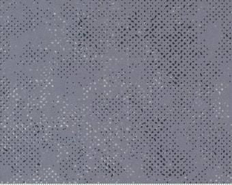 CELESTIAL - Spotted in ALUMINUM (1660 171) - by Zen Chic for Moda - Sold by the Yard - Cut Continuous