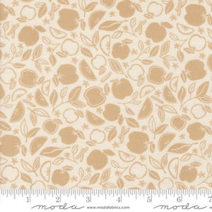 Moda RAINIER - Apple Crisp in Eggshell/Tan (38143 11) - by Jessica Rose - Sold By the YARD - Cut Continuous