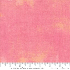 Moda Grunge Basics - PEONY - (30150 377) - Sold by the YARD - Cut Continuous