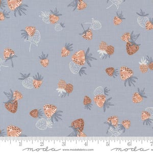 Moda CHIRP - Sweet Memories in Dusk (39032 21) - by Elena Amo - Sold By the YARD - Cut Continuous