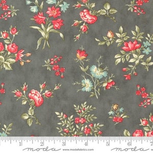 COLLECTIONS ETCHINGS - Grateful Garden in Charcoal (44331 15) - By 3 Sisters for Moda - Sold By the Yard - Cut Continuous