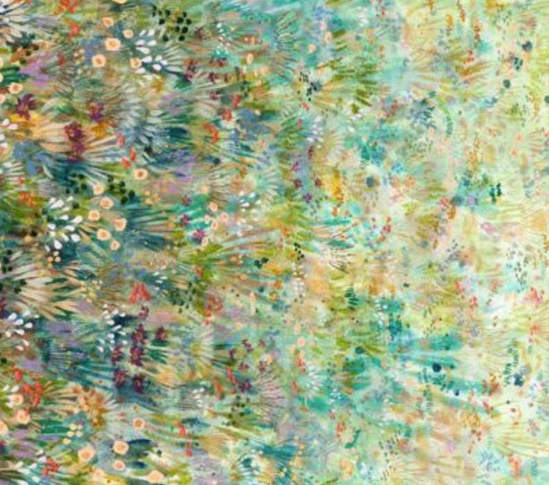 Moda WANDERLUST - Wildflower Grove Field (39851 11) by Create Joy Project - Sold by the Yard - Cut Continuous
