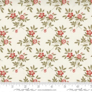 RENDEZVOUS - Blooming in Porcelain (44304 11) - by 3 Sisters for Moda - Sold By the YARD - Cut Continuous