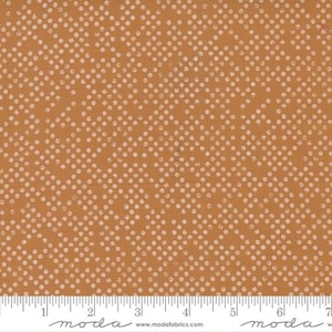 LAZY AFTERNOON - Small Dot in Bronze (1784 22) - by Zen Chic for Moda - Sold by the Yard - Cut Continuous