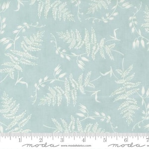 HONEYBLOOM - Fern Frond in Water (44341 12) - by 3 Sisters for Moda - Sold By the YARD - Cut Continuous