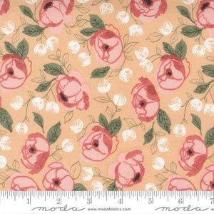 カントリーローズ - メインローズインサンシャイン（5170 18） - Lella Boutique for Moda - ヤード単位で販売 - カット連続