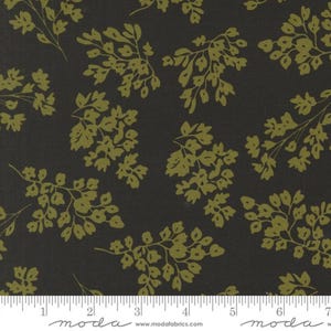 Moda BOTANY - Seedlings in Ink (11555 12)  by Alli K Design - Sold By the YARD - Cut Continuous