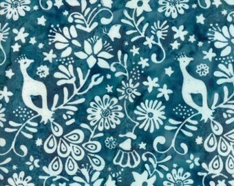 Moda LONGITUDE BATIKS by Kate Spain-teal (27259 76)-by the YARD