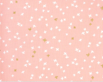 DANCE IN PARIS - Scattered in Bubblegum (1745 12M) - by Zen Chic for Moda - Sold by the Yard - Cut Continuous