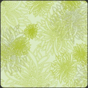Art Gallery Floral Elements in GREEN GLOW (FE-521) Sold by the Yard - Cut  Continuous