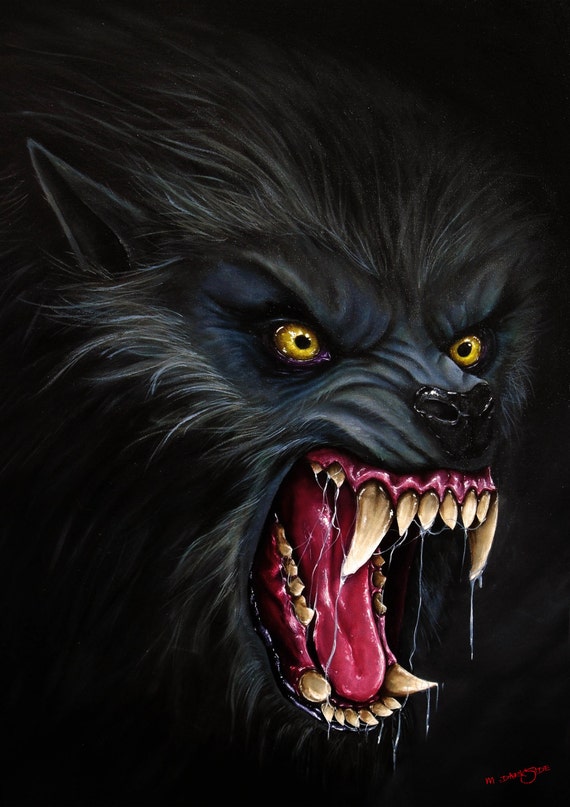 Scary Werewolf Drawings.