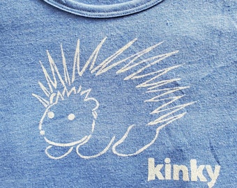 Scoop T: Kinky Porcupine (handprinted)
