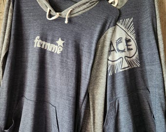 Lightweight Hoodie: Ace & Femme