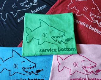 Crew T: Service Bottom (shark/fish)